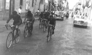 giro dell'appennino 1950,al centro Barozzi