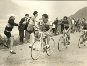 Giro 1957 in ordine Nencini,Bobet e Grassi